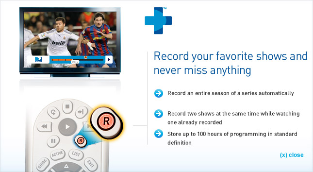 DIRECTV Plus&trade; Basic Features